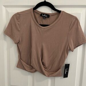 Lulus crop top tee